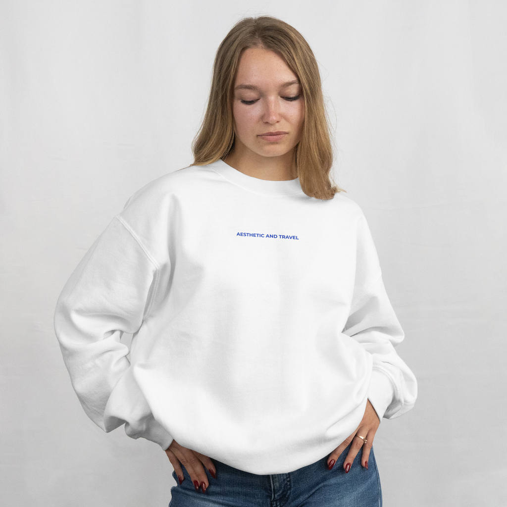 Your Personal Bucket List Oversized Long Sleeve  BLUE